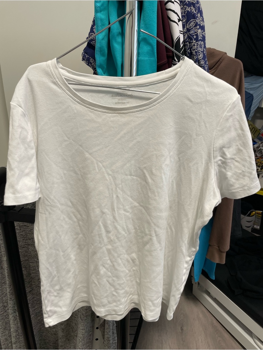 Everyday White Crewneck Short Sleeve Tee - Blank Brand